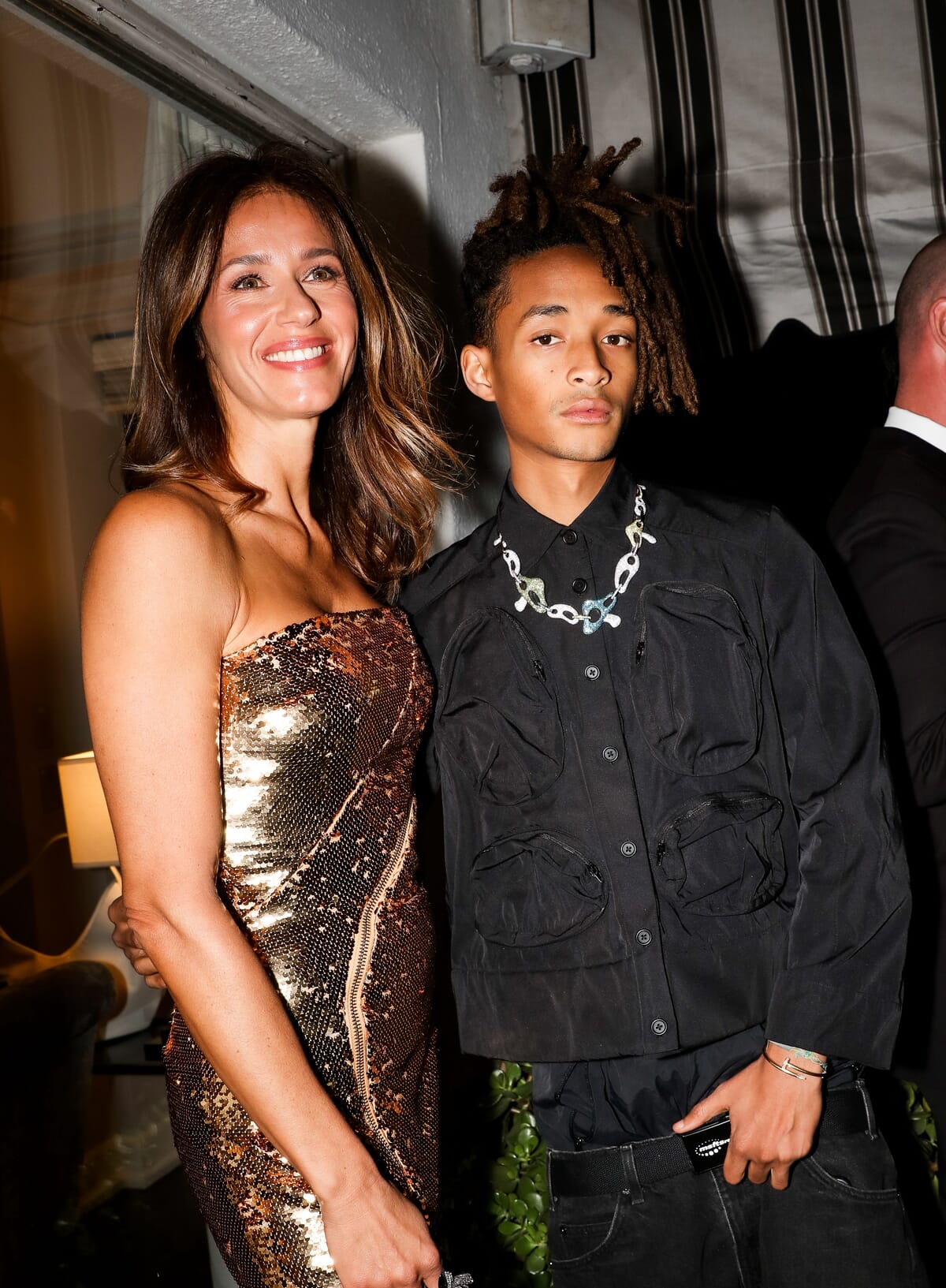 Sara Cavazza Facchini and Jaden Smith