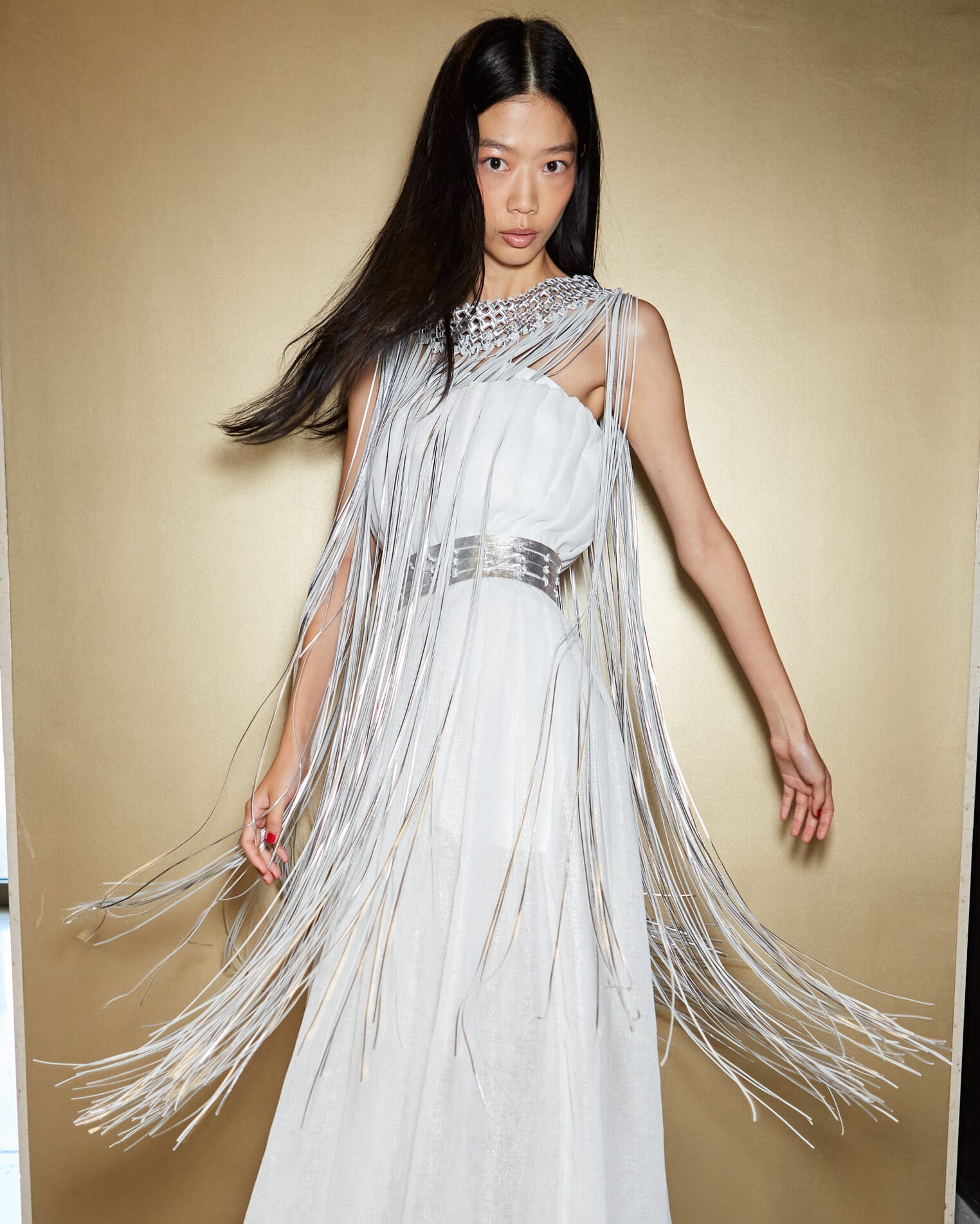 ワンピース Genny SS24 LONG DRESS (76AAO443_N0071899) 77ajo4s8j0208548_1_1.jpg