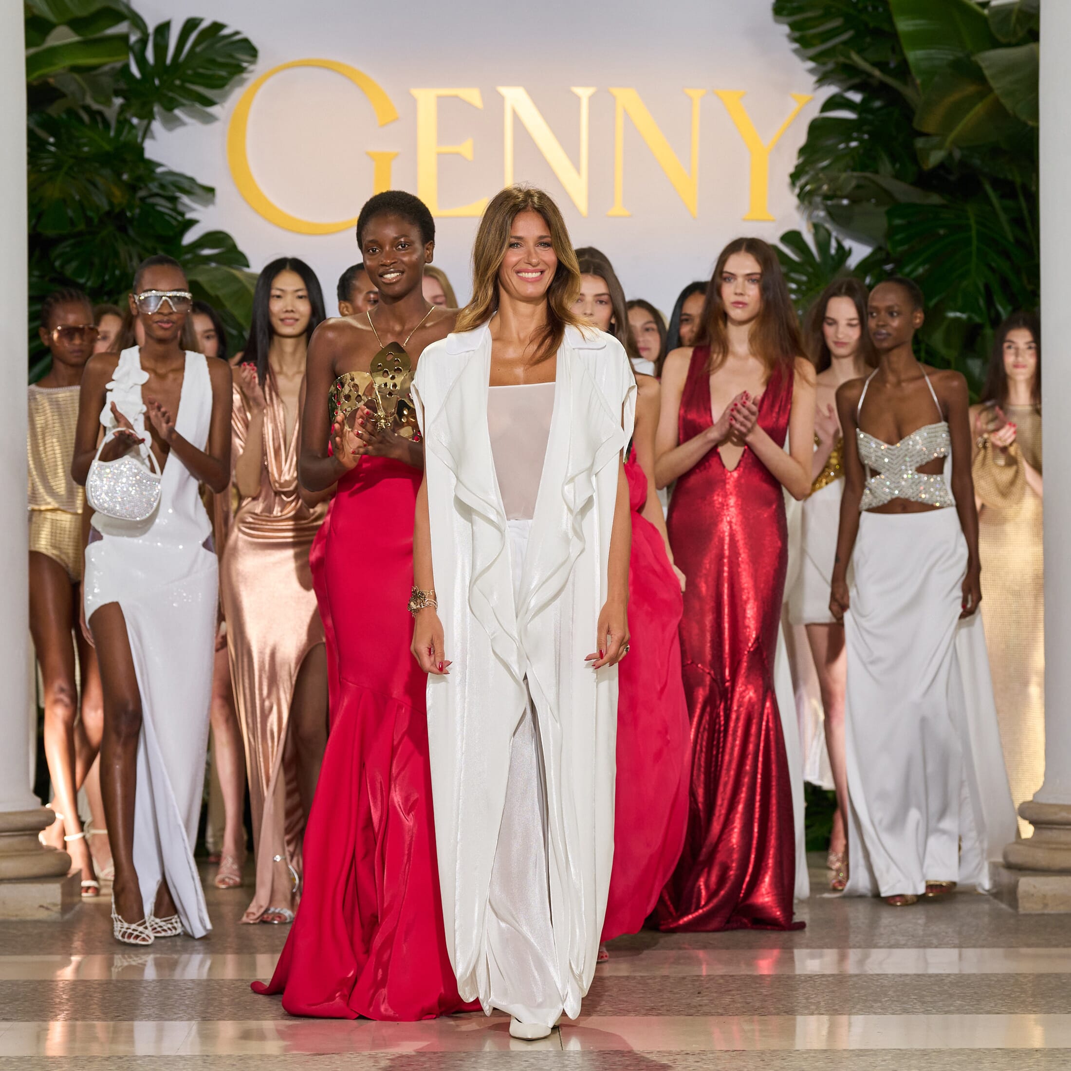 ワンピース Genny SS24 MINI DRESS (76AAO417_N0115899) Spring Summer Collection: luxury dresses for women | Genny
